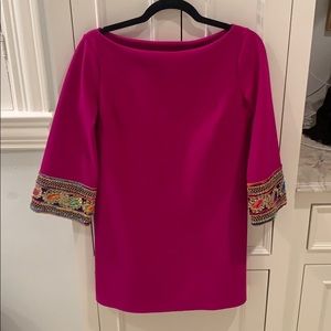 Chiari Boni dress w/ beautiful detailed sleeves 42